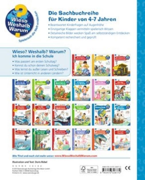 Bild von Ravensburger 32877 Wieso? Weshalb? Warum? 14: Ich komme in die Schule