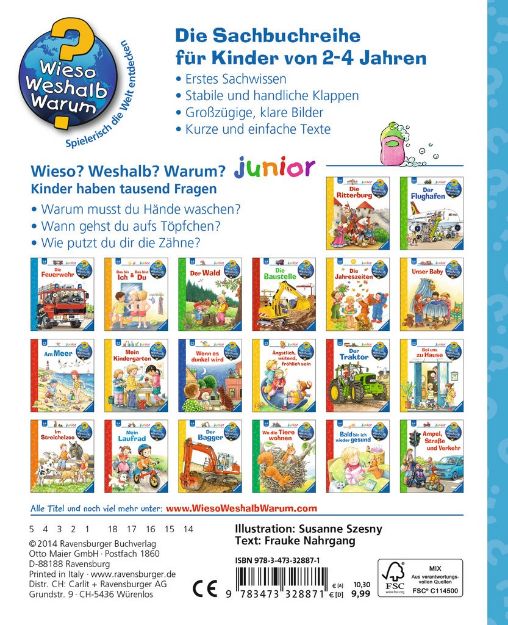 Bild von Ravensburger 32887 Wieso? Weshalb? Warum? Junior 52 Zähne putzen, Pipi machen - 32887-1