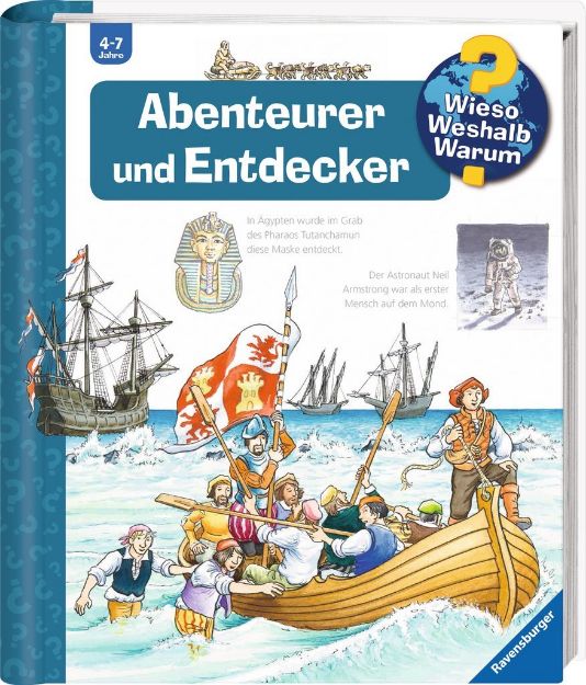 Bild von Ravensburger 32947 Wieso?Weshalb?Warum? 70 Abenteurer und Entdecker