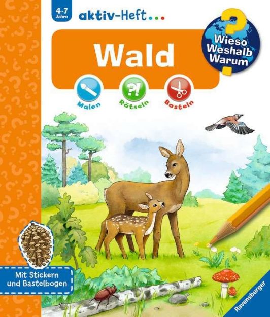 Bild von Aktiv-Heft WWW Wald 4-7J 20S Malen/Basteln - 32973-1