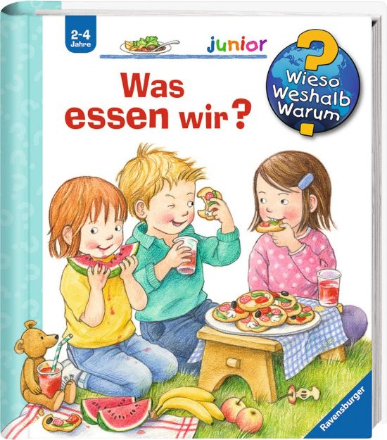 Bild von Ravensburger 32899 Wieso? Weshalb? Warum? junior 53: Was essen wir? - 32899-4