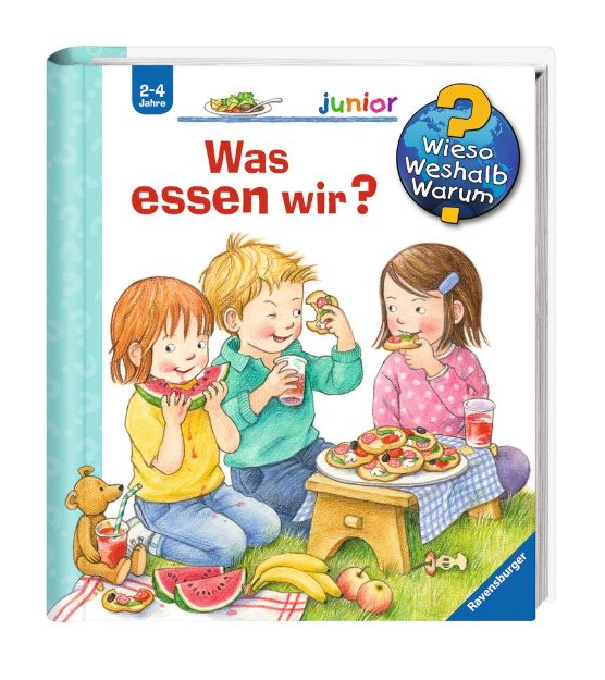 Bild von Ravensburger 32899 Wieso? Weshalb? Warum? junior 53: Was essen wir? - 32899-4