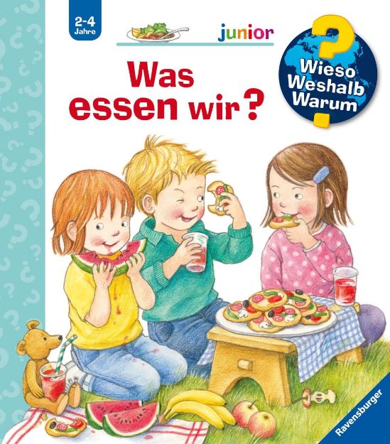 Bild von Ravensburger 32899 Wieso? Weshalb? Warum? junior 53: Was essen wir? - 32899-4