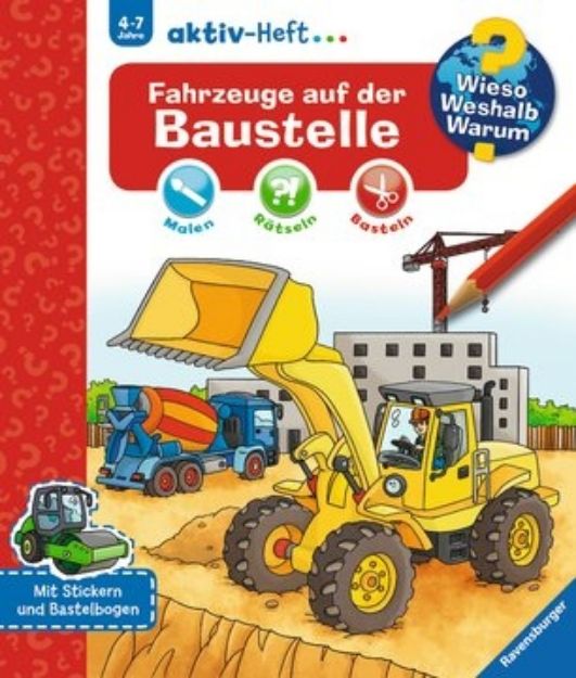 Bild von Aktiv-Heft WWW Baustelle 4-7J 20S 23x27cm - 32951-9