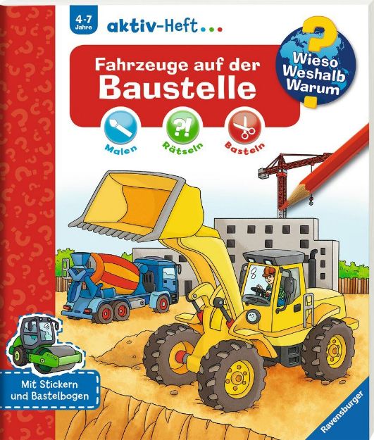 Bild von Aktiv-Heft WWW Baustelle 4-7J 20S 23x27cm - 32951-9