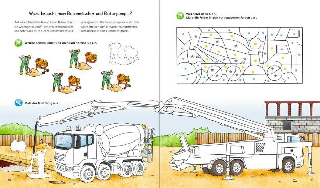 Bild von Aktiv-Heft WWW Baustelle 4-7J 20S 23x27cm - 32951-9