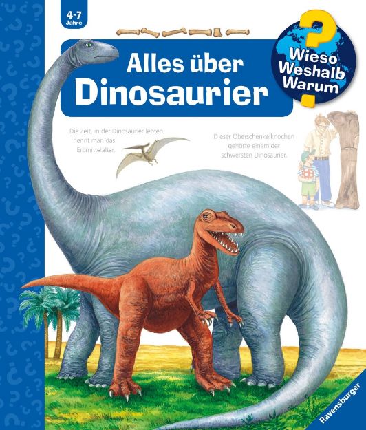 Bild von Ravensburger 33268 Wieso? Weshalb? Warum? 12: Alles über Dinosaurier