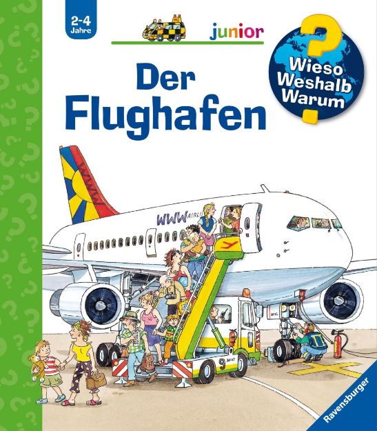 Bild von Ravensburger 33292 Wieso? Weshalb? Warum? junior 3: Der Flughafen