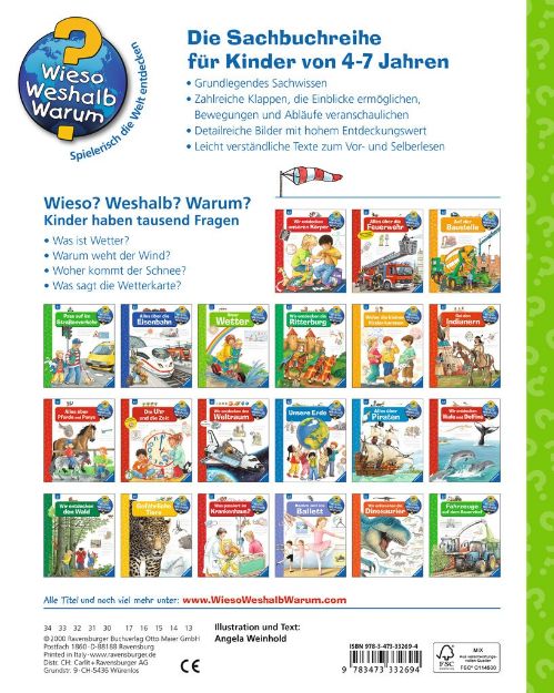 Bild von Ravensburger 33269 Wieso? Weshalb? Warum? 10: Unser Wetter - 33269-4