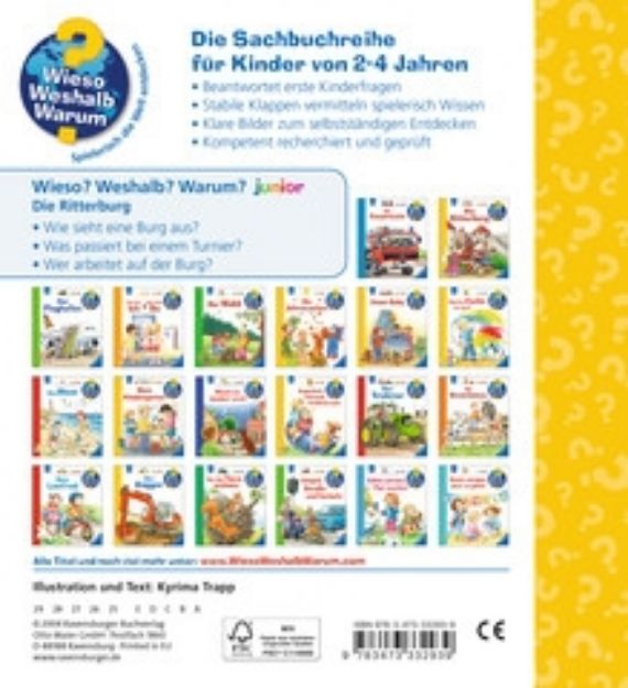 Bild von Ravensburger 33293 Wieso? Weshalb? Warum? junior 4: Die Ritterburg