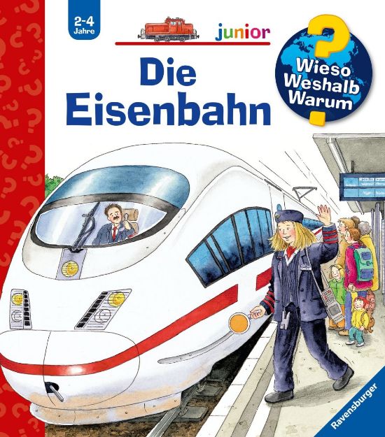 Bild von Ravensburger 33300 Wieso? Weshalb? Warum? junior 9: Die Eisenbahn