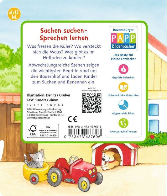 Bild von Ravensburger 43769 Mein erstes Sachen suchen:Mein Bauernhof - 43769-6