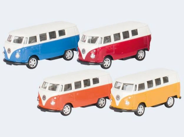 Bild von Welly VW Microbus 1:60 Rückzug - Eine Verkaufseinheit = 12 Stück - 12030