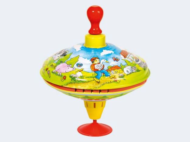 Bild von Brummkreisel mit Holzgriff Hans im Glück - 53056