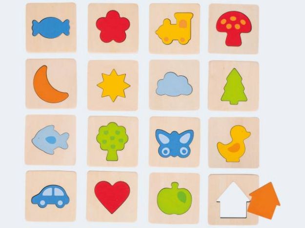 Bild von Memospiel Formen ertasten - 56968