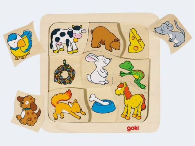 Bild von Legespiel Wer frisst was? - 56880