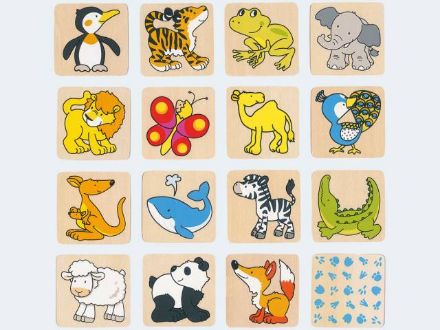 Zeige Details für Memospiel Tiere - 56700 Bild von Memospiel Tiere - 56700