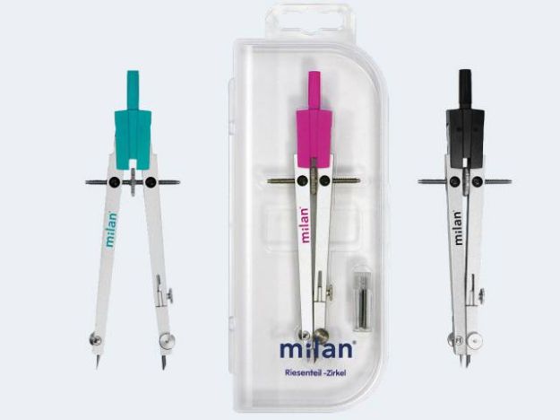 Bild von Milan Zirkel 509 ohne Gelenk m Mittelspindel