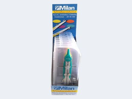 Zeige Details für 1 Stück Milan Schnellverstellzirkel 2 Gelenke - Eine Verkaufseinheit = 6 Stück - 503099 Bild von 1 Stück Milan Schnellverstellzirkel 2 Gelenke - Eine Verkaufseinheit = 6 Stück - 503099