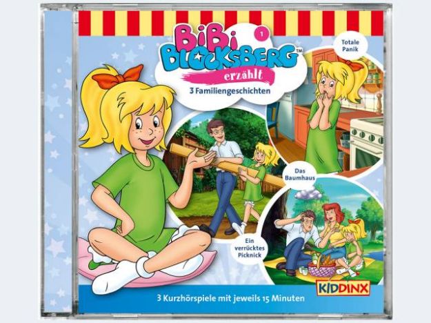 Bild von CD Bibi Blocksberg erzählt 3 Familiengeschichten - 425401