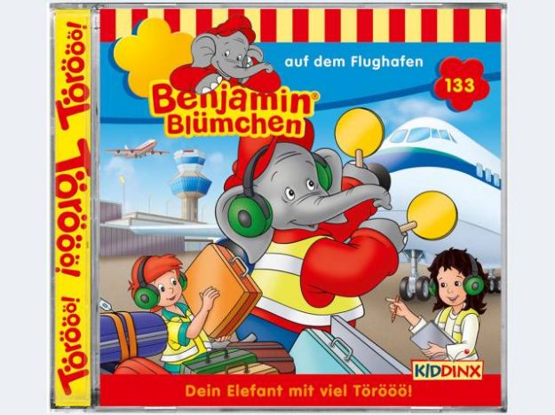 Bild von CD Benjamin Blümchen #133 Auf dem Flughafen - 425533