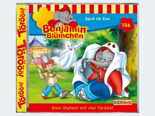 Bild von CD Benjamin Blümchen #136 Spuk im Zoo - 425536
