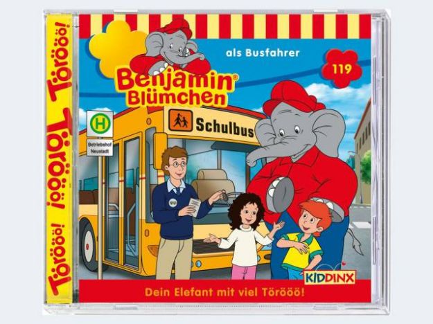 Bild von CD Benjamin Blümchen #119 als Busfahrer - 425519