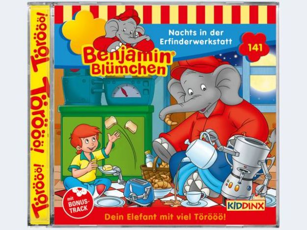 Bild von CD Benjamin Blümchen #141Nachts in der Erfinderwer - 425541