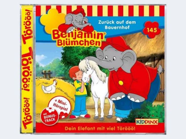Bild von CD Benjamin Blümchen #145 Zurück auf den Bauernhof - 425545