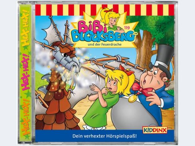 Bild von CD Bibi Blocksberg #119 Und der Feuerdrache - 425619