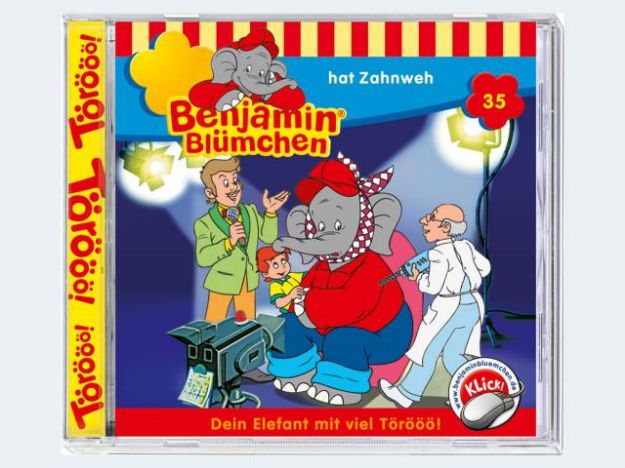 Bild von CD Benjamin Blümchen #35 hat Zahnweh - 426535