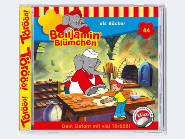 Bild von CD Benjamin Blümchen #44 als Bäcker - 426544