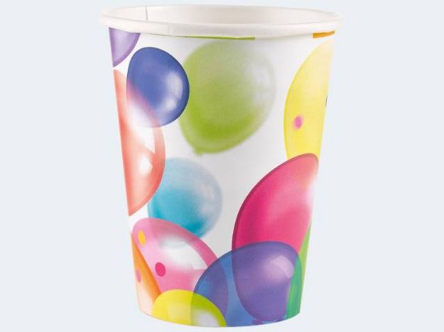 Bild von 8 Becher Balloons 0,266l - 9900322-66