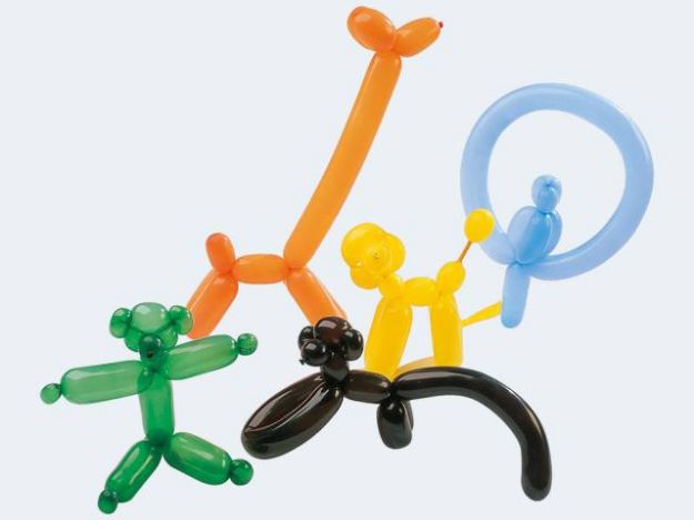 Bild von 10 Latex Modellieballons mit Pumpe - INT996551