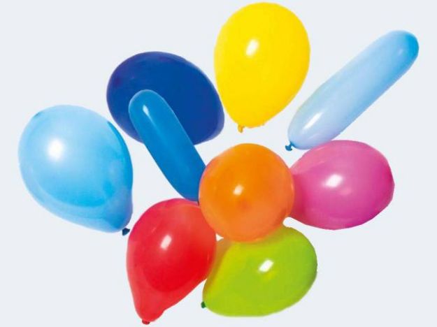 Bild von 10 Luftballon 20cm Regenbogenfarben - Eine Verkaufseinheit = 10 Stück - 6435