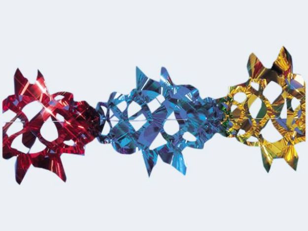 Bild von Foliengirlande 2,7m - Eine Verkaufseinheit = 10 Stück - 1809