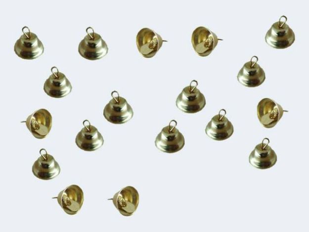 Bild von Glöckchen 14mm Messing - Eine Verkaufseinheit = 50 Stück - 37/20010