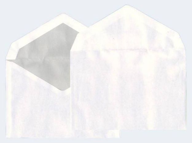 Bild von 25 Briefhüllen C6 weiss 70g nk - 21140/0