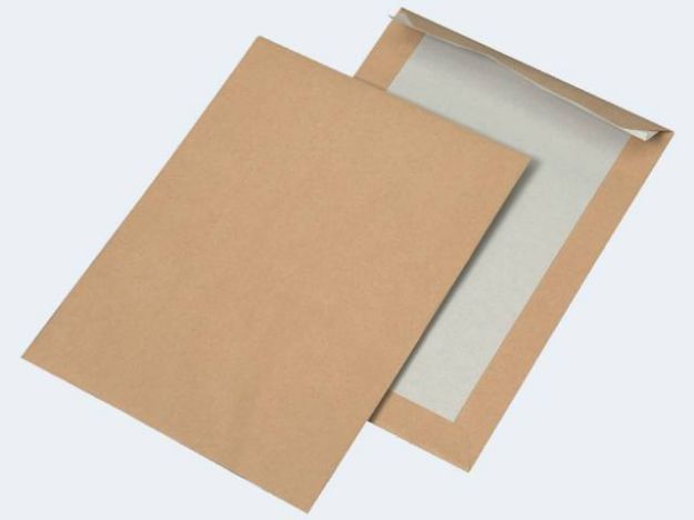 Bild von Versandtasche C5 braun 90g hk m Papprückwand - 35128/7