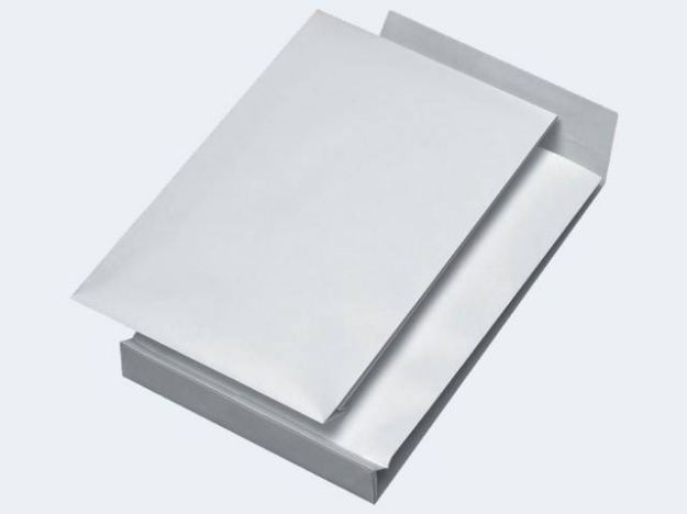 Bild von Versandtasche B4 weiss 150g hk m Falte - 391230A41565