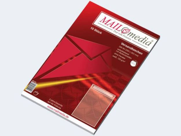 Bild von 10 Versandtaschen B4 weiss 120g hk - 396100