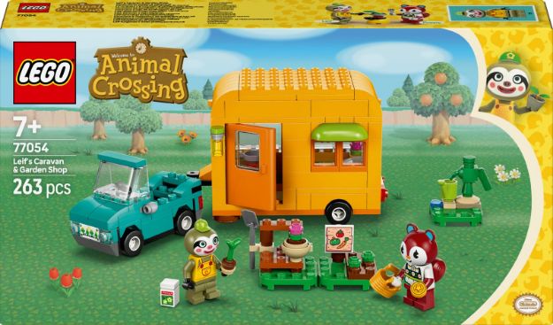 Bild von LEGO® Animal Crossing - 77054 Gerds Wohnwagen & Gärtnerei