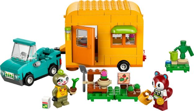 Bild von LEGO® Animal Crossing - 77054 Gerds Wohnwagen & Gärtnerei