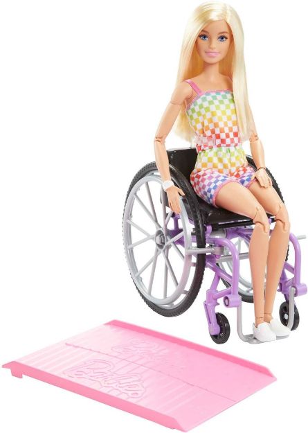 Bild von Mattel HJT13 Barbie Fashionistas + Wheelchair - Checkers