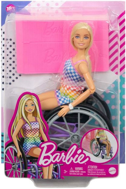 Bild von Mattel HJT13 Barbie Fashionistas + Wheelchair - Checkers