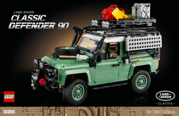 Bild von LEGO® Icons 10317 Klassischer Land Rover Defender 90, seltenes Set