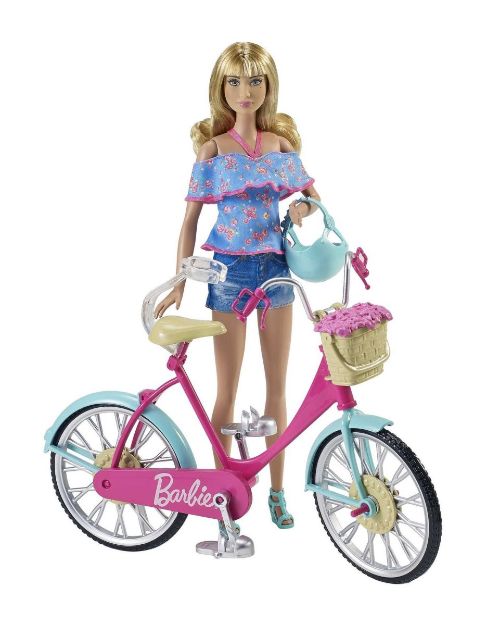 Bild von Mattel Barbie Fahrrad - DVX55