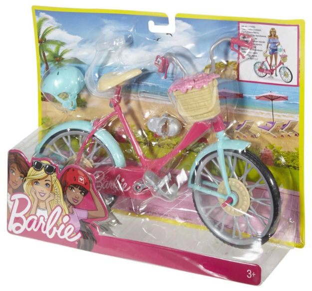 Bild von Mattel Barbie Fahrrad - DVX55