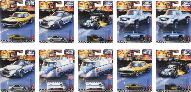 Bild von Mattel GJT68 Hot Wheels Premium Car Boulevard sortiert