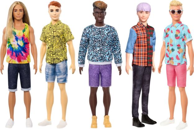 Bild von Mattel Barbie Männliche Fashionistas Sortiert - DWK44